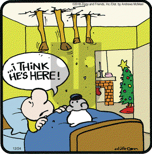 Ziggy on Monday December 24, 2018 Comic Strip