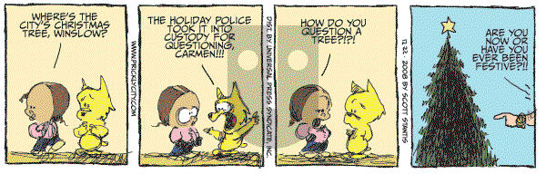 Prickly City on Monday December 22, 2008 Comic Strip