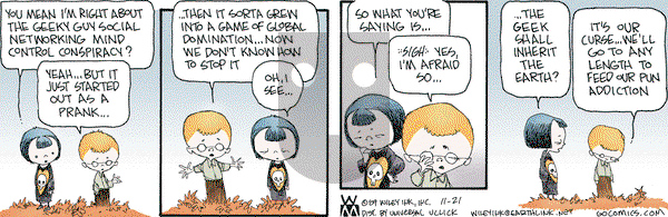 Non Sequitur - Saturday November 21, 2009 Comic Strip