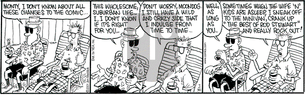 Monty on Monday July 30, 2001 Comic Strip