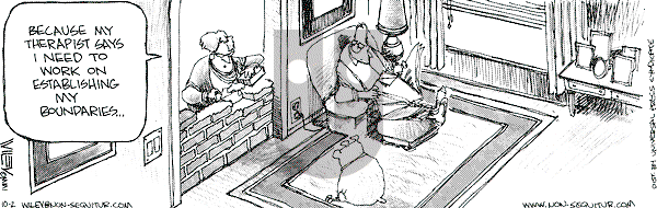 Non Sequitur on Tuesday October 2, 2001 Comic Strip