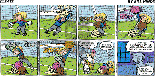 Cleats - Sunday August 15, 2004 Comic Strip