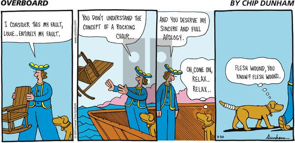 Overboard on Sunday March 30, 2003 Comic Strip