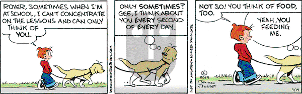 Red and Rover on Thursday September 19, 2019 Comic Strip