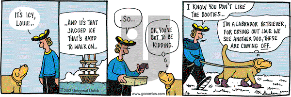 Overboard on Monday January 14, 2013 Comic Strip