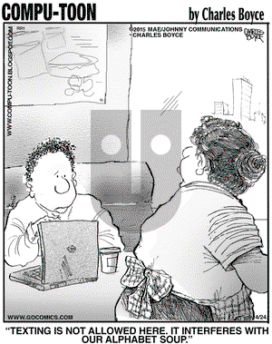 Compu-toon on Friday April 24, 2015 Comic Strip