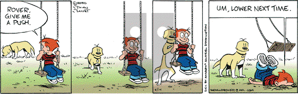 Red and Rover on Thursday May 14, 2020 Comic Strip