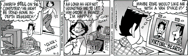 Rose is Rose on Tuesday October 3, 2006 Comic Strip