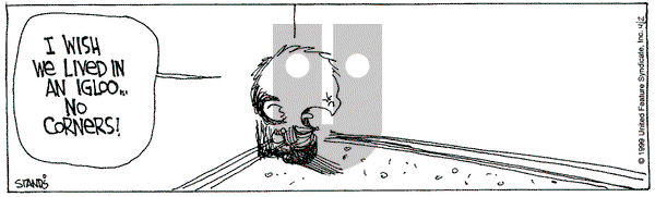 The Buckets on Friday April 2, 1999 Comic Strip