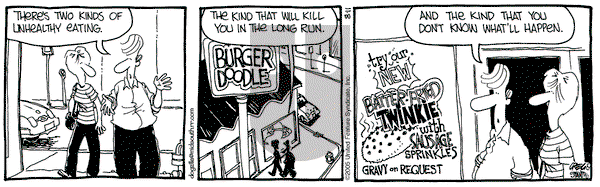 The Buckets on Thursday August 11, 2005 Comic Strip