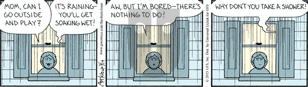 The Born Loser on Saturday March 14, 2015 Comic Strip