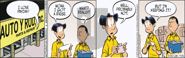 Baldo on Saturday March 30, 2019 Comic Strip