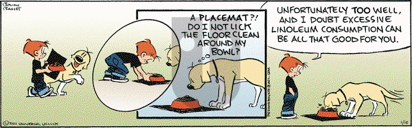 Red and Rover - Saturday January 15, 2011 Comic Strip