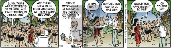 Alley Oop on Friday January 24, 2020 Comic Strip