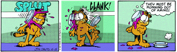 Garfield on Thursday October 15, 1987 Comic Strip