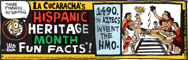 La Cucaracha on Saturday September 17, 2005 Comic Strip