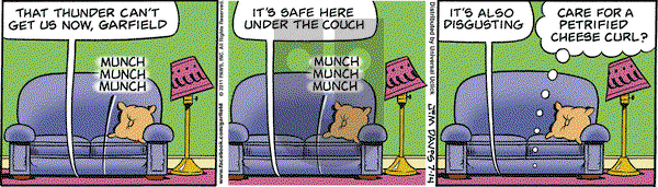 Garfield on Thursday July 14, 2011 Comic Strip