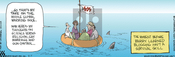 Non Sequitur on Friday March 7, 2014 Comic Strip