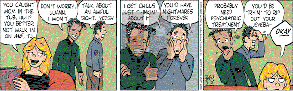 Luann on Friday March 13, 2009 Comic Strip