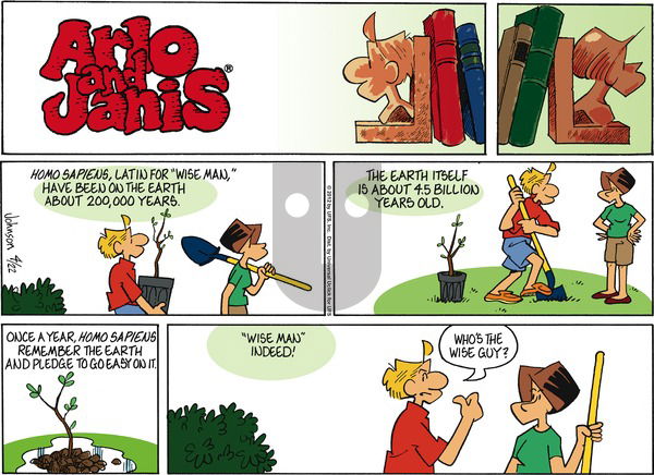Arlo and Janis on Sunday April 22, 2012 Comic Strip