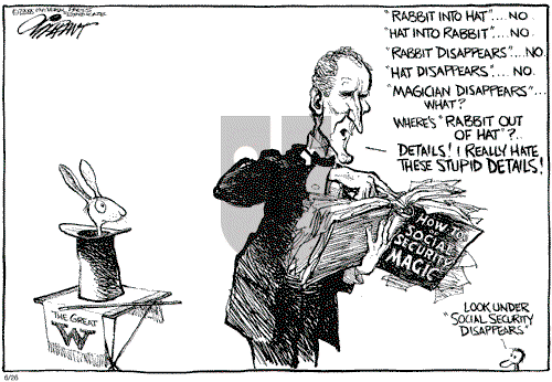 Pat Oliphant on Monday June 26, 2000 Comic Strip