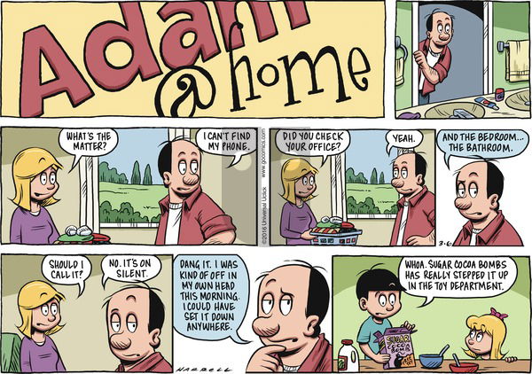 Adam@Home on Sunday March 6, 2016 Comic Strip