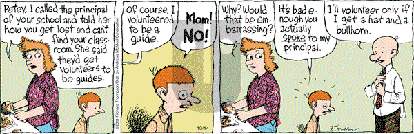 Cul de Sac - Thursday October 14, 2021 Comic Strip