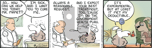 DeFlocked on Friday July 15, 2011 Comic Strip