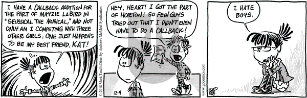 Heart of the City on Tuesday December 4, 2018 Comic Strip