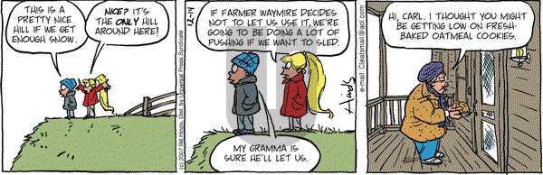 Cleats on Friday December 14, 2007 Comic Strip