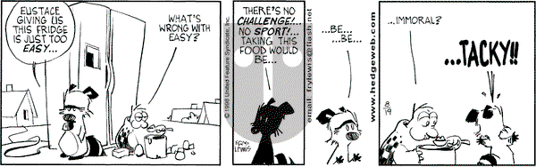 Over the Hedge on Wednesday August 19, 1998 Comic Strip