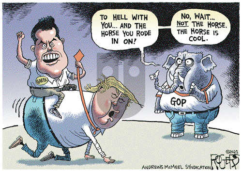 Rob Rogers on Tuesday April 6, 2021 Comic Strip