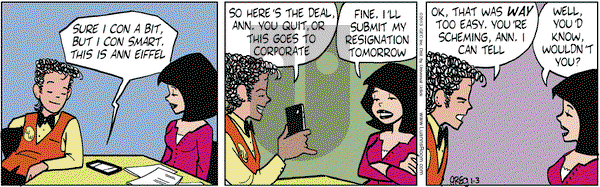 Luann on Thursday January 3, 2013 Comic Strip