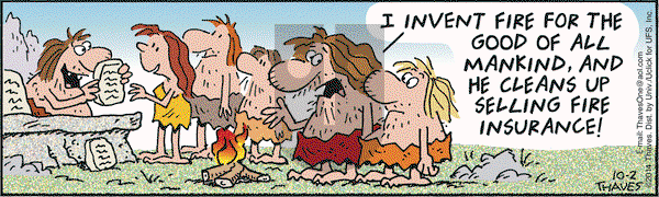 Frank and Ernest on Thursday October 2, 2014 Comic Strip