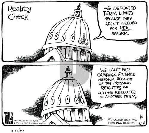 Tom Toles on Tuesday February 18, 1997 Comic Strip