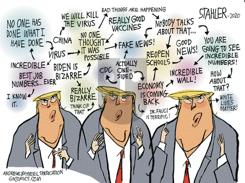 Jeff Stahler on Thursday July 16, 2020 Comic Strip