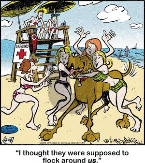 Marmaduke on Monday August 18, 2014 Comic Strip