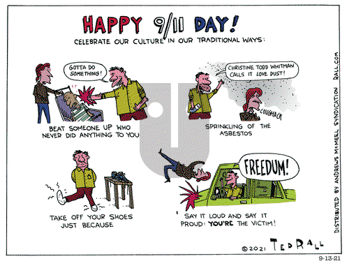 Ted Rall - Monday September 13, 2021 Comic Strip