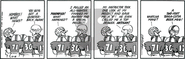 Doonesbury on Thursday October 18, 1973 Comic Strip