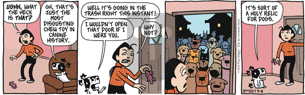 Pooch Cafe on Thursday September 8, 2016 Comic Strip