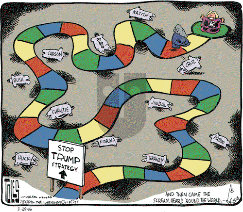 Tom Toles on Monday March 28, 2016 Comic Strip