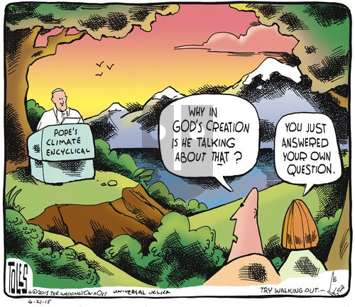 Tom Toles on Sunday June 21, 2015 Comic Strip