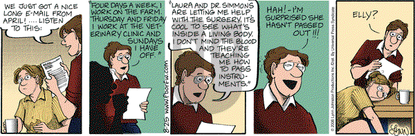 For Better or For Worse on Friday August 25, 2006 Comic Strip