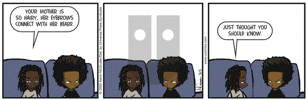 The Boondocks on Friday September 5, 2003 Comic Strip