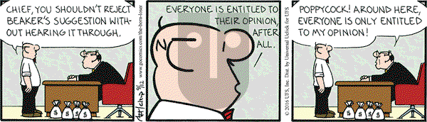 The Born Loser on Monday September 12, 2016 Comic Strip