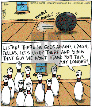 The Argyle Sweater on Monday August 18, 2014 Comic Strip