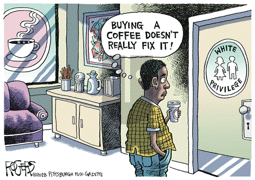 Rob Rogers on Wednesday April 18, 2018 Comic Strip