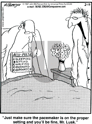 Close to Home - Wednesday February 19, 1997 Comic Strip