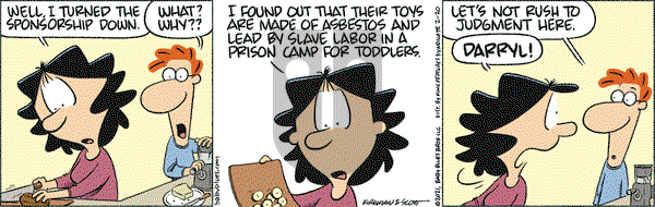 Baby Blues on Saturday February 20, 2021 Comic Strip