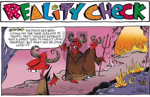 Reality Check on Sunday July 22, 2018 Comic Strip